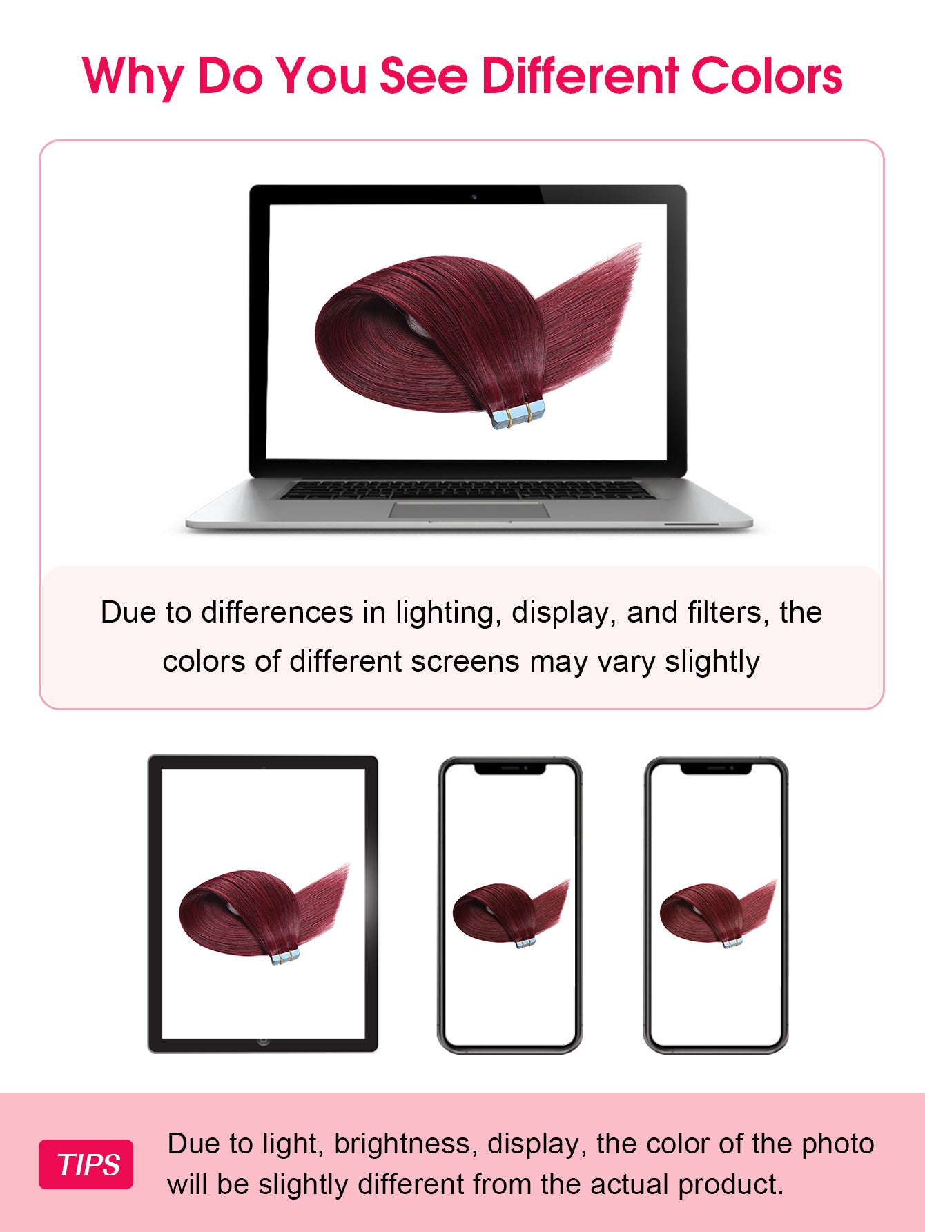 Burgundy# Tape in Hair Extensions Wine Red 100% Remy Human 20 inches 20pcs 50g/pack Straight Seamless Skin Weft Hair