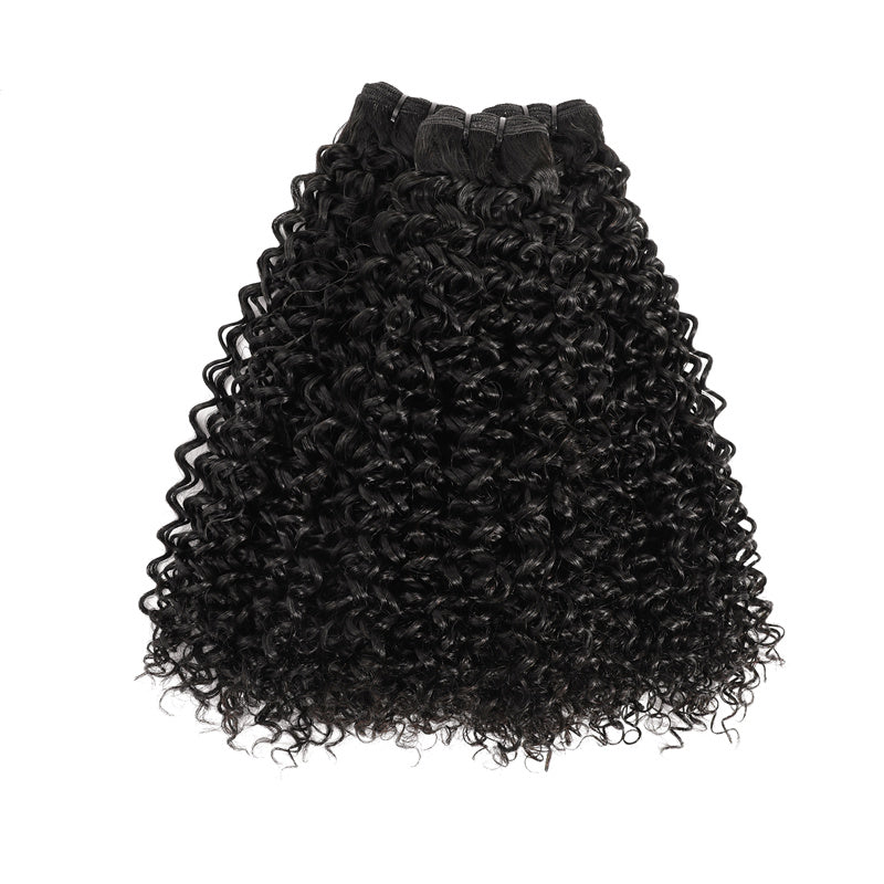 Double Drawn Hair Bundles /Hair Weft Natural Black 100g/pack 8-26inches in stock