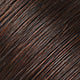 2#Dark brown Genius Weft Hair Extensions Human Hair Sew in Hair Extensions Real Human Hair Weft Extensions Hand Tied Virgin Hair 50G