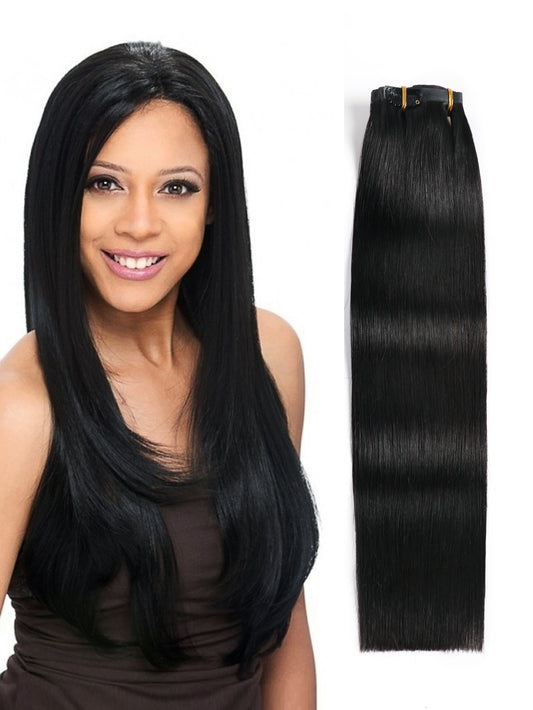 Premium Remy Clip in hair 14-20inches 110g/120g/set