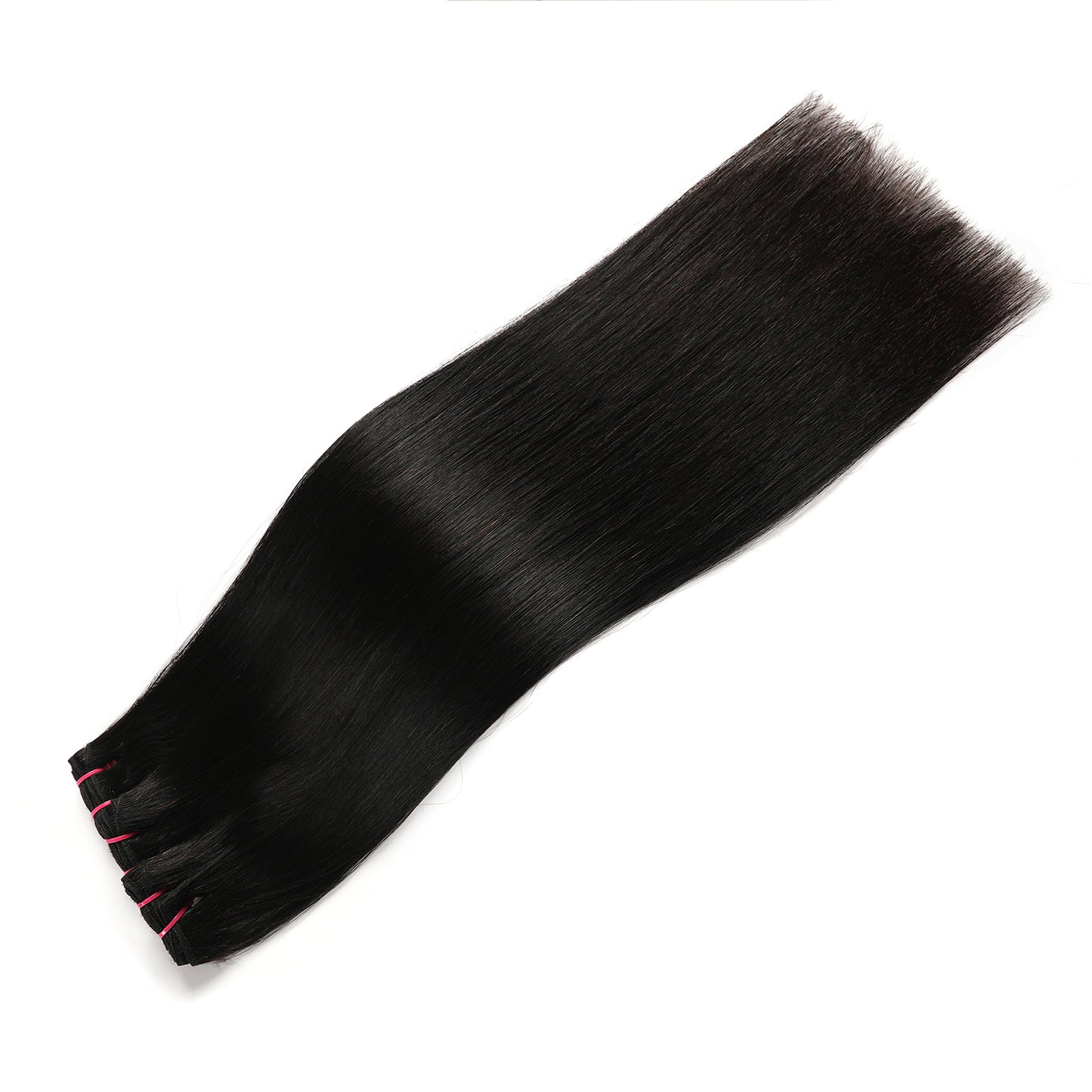 Double Drawn Hair Bundles /Hair Weft Natural Black 100g/pack 8-26inches in stock