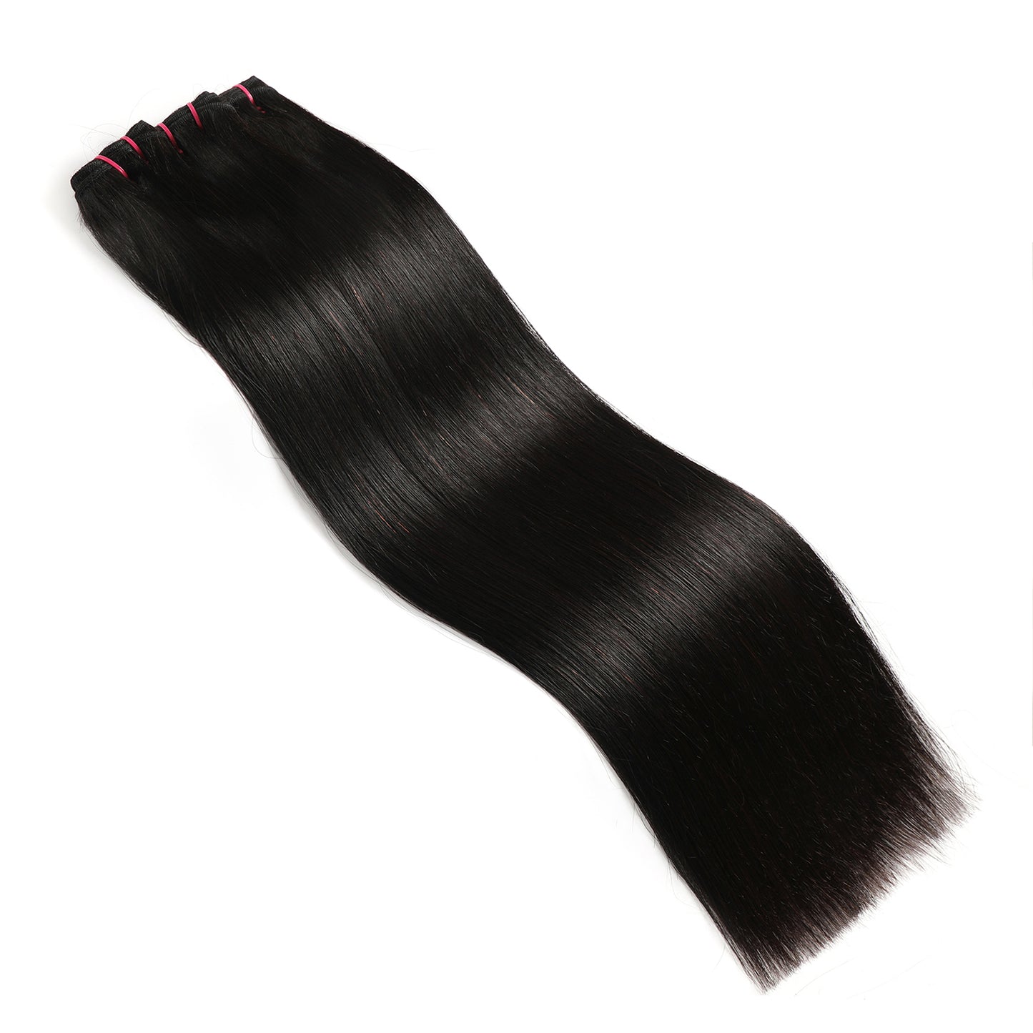 Double Drawn Hair Bundles /Hair Weft Natural Black 100g/pack 8-26inches in stock