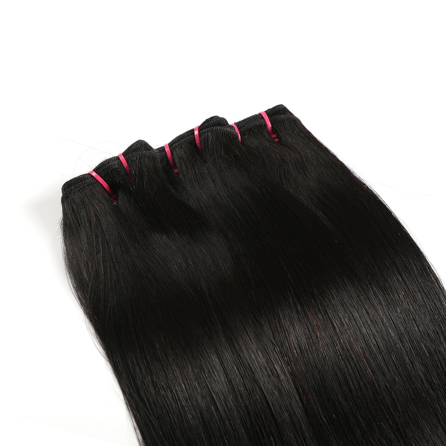 Double Drawn Hair Bundles /Hair Weft Natural Black 100g/pack 8-26inches in stock