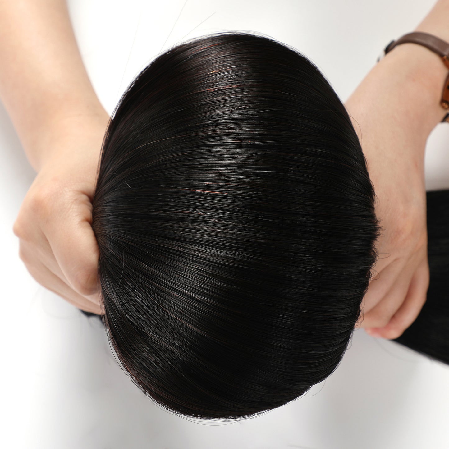 Double Drawn Hair Bundles /Hair Weft Natural Black 100g/pack 8-26inches in stock