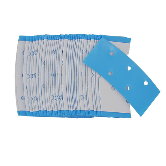 36pcs Blue Double Sided Waterproof Lace Wigs Adhesive Tape Strips for Lace Front Wig Toupee