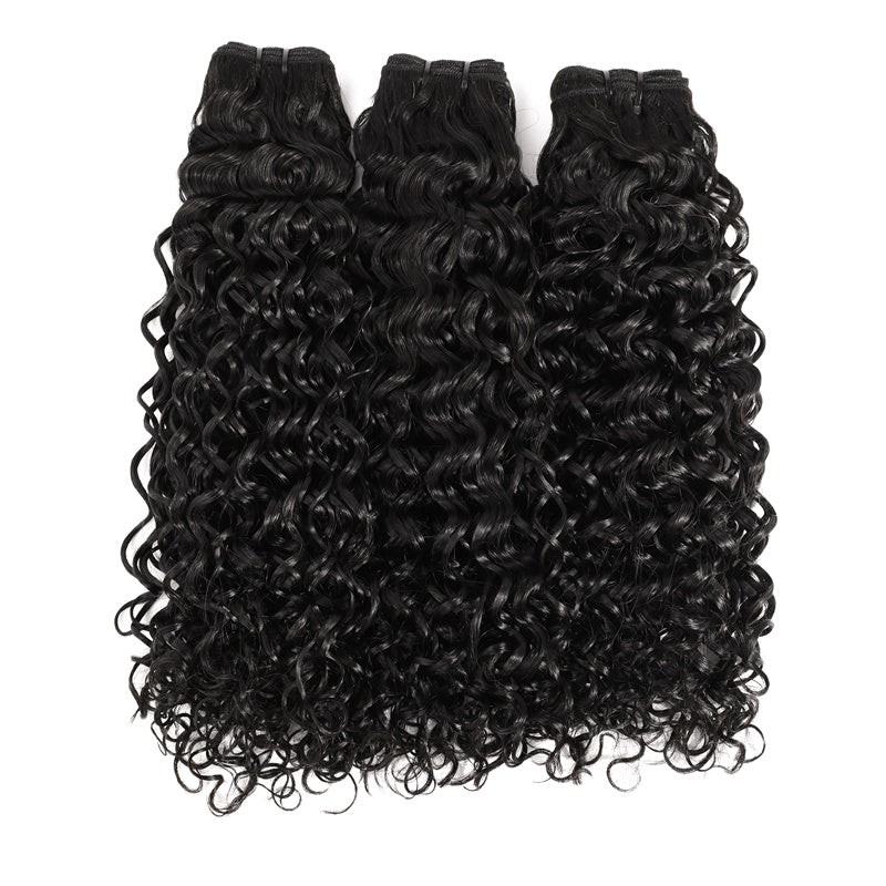 Double Drawn Hair Bundles /Hair Weft Natural Black 100g/pack 8-26inches in stock